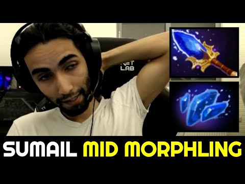 SUMAIL 7.32d Mid Morphling with Scepter & Aghanim's Shard Build Dota 2