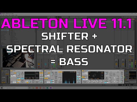 Daily Decibel 108 - Shifter Spectral Voice Bass - Ableton Live 11.1 Public Beta