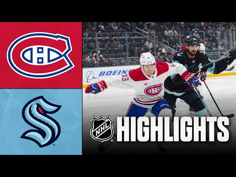 NHL Highlights | Canadiens vs. Kraken | October 28, 2025