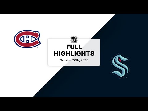 Seattle Kraken 3 - Montreal Canadiens 4