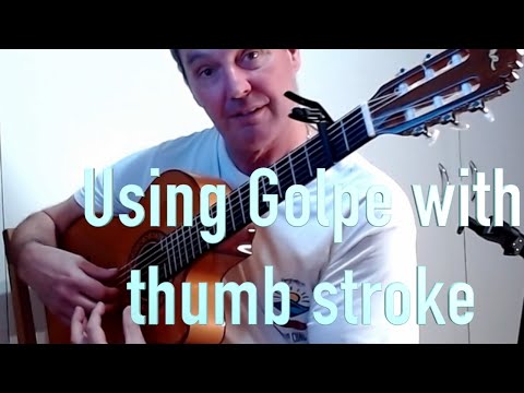 Master your Golpe technique with thumb stroke! (Tapping the soundboard)