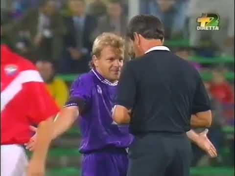 Fiorentina - Brescia serie B 1993/94 5° giornata