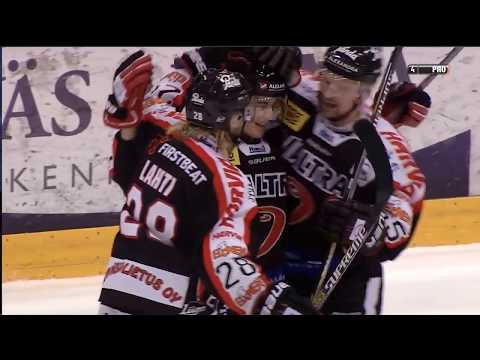 Joona Ervingin uran ensimmäinen liigamaali