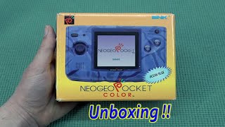 Unboxing This Hidden Gem In 2023 ... Neo Geo Pocket Colour