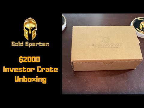 $2000 Investor Crate Silver and Gold Unboxing