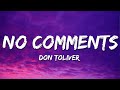 Don Toliver NO COMMENTS Lyrics
