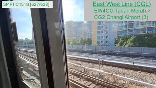 SMRT C151B [627/628]: Tanah Merah to Changi Airport