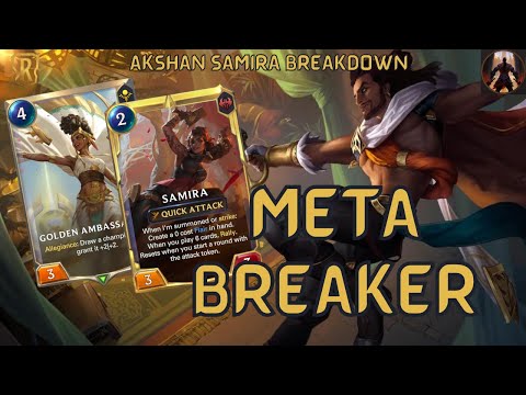 Here Comes Samira Breaking The Meta Again ft Akshan | Standard | Legends of Runeterra