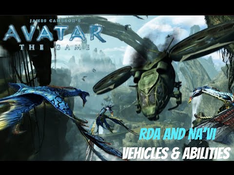 All RDA and Na'Vi Vehicles, Mounts and Abilities— (James Cameron's Avatar: The Game)