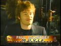 Entertainment Tonight Paul McCartney And Jon Lennon Movie Two Of Us VH1 Nov 4 1999