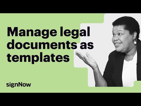 How to Bulk Send Legal Documents for Signing with Templates