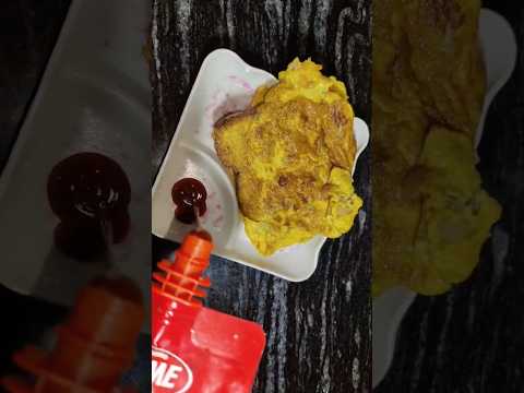 Bread Omelette recipe | #shortsfeed #omelette #egg #breadomelette #nonveg #eggrecipe #viralshorts