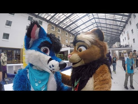 Kitwana's Fursuiting Frenzy: - Eurofurence 25 - 130+ Fursuiters!
