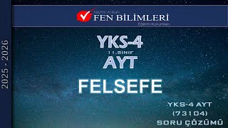 FELSEFE YKS 4 AYT (73104)