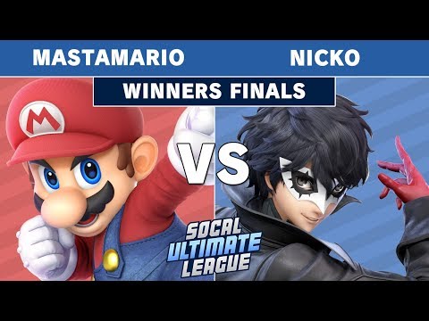 SCUL S1 Finale - Demise | Nicko (Shulk, Joker) Vs. POW | MastaMario (Mario) Winners Finals