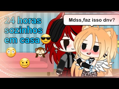 24 horas SOZINHOS em CASA😳(gc)