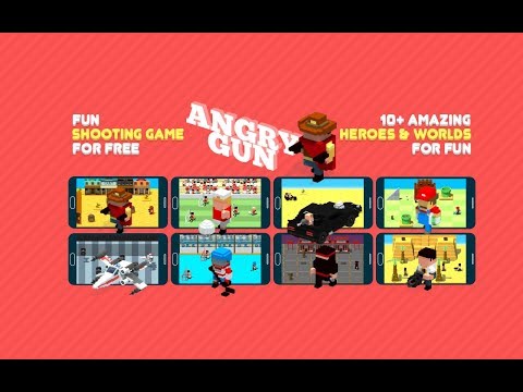 Angry Gun: voxel shooting game