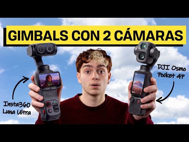 Ya sé cuál es la mejor cámara gimbal: OSMO POCKET 4P vs LUNA ULTRA