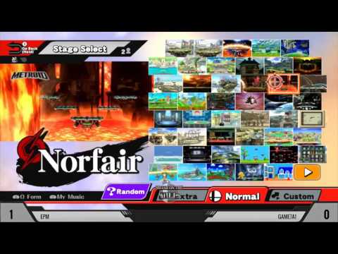 Smash on the Hill Smash 4 Weekly: S2 W4 - Winner's Round 2: EPM vs. Game7a1