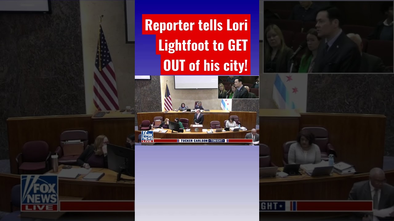 Reporter SHREDS Mayor Lightfoot: Shame on you! #shorts