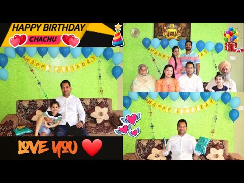 SURPRISING MY CHACHU(UNCLE) WITH A CUTE BIRTHDAY CARD FOR HIS BIRTHDAY!  INDIAN-FILIPINO FAMILY..