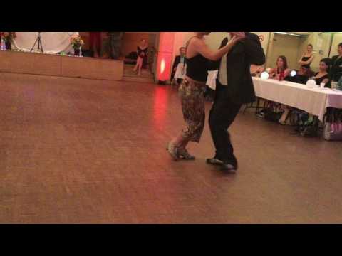  Alejandro Larenas  and  Marisol Morales  are  dancing  at  Toronto Tango Festival  in  2016