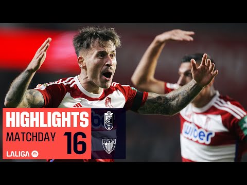 Resumen de Granada vs Athletic Matchday 16