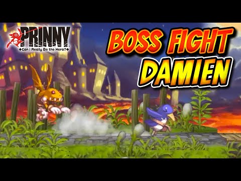 PRINNY CAN I REALLY BE THE HERO: DAMIEN BOSS FIGHT