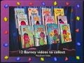 Barney Videos Promo UK VHS 2 12 Video Of Barneys
