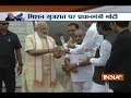 PM Modi reaches Ahmedabad on his two-day visit to Gujarat