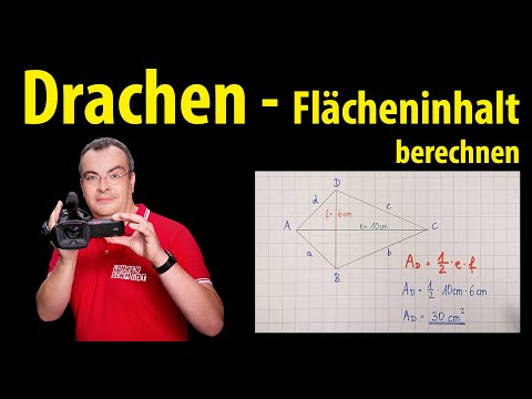 Kite - Calculate area | Lehrerschmidt