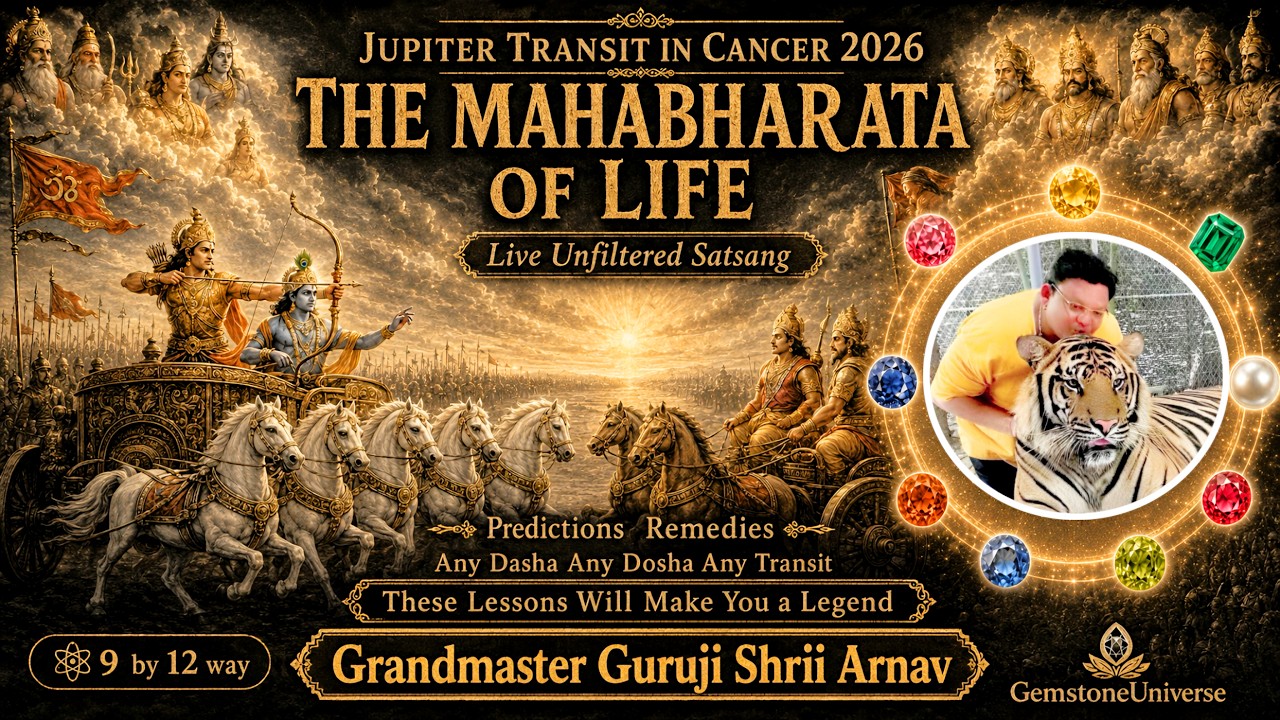 Jupiter Transit in Cancer 2026 Satsang with Guruji Shrii Arnav