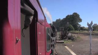 preview picture of video 'Steam train trip in New Zealand'