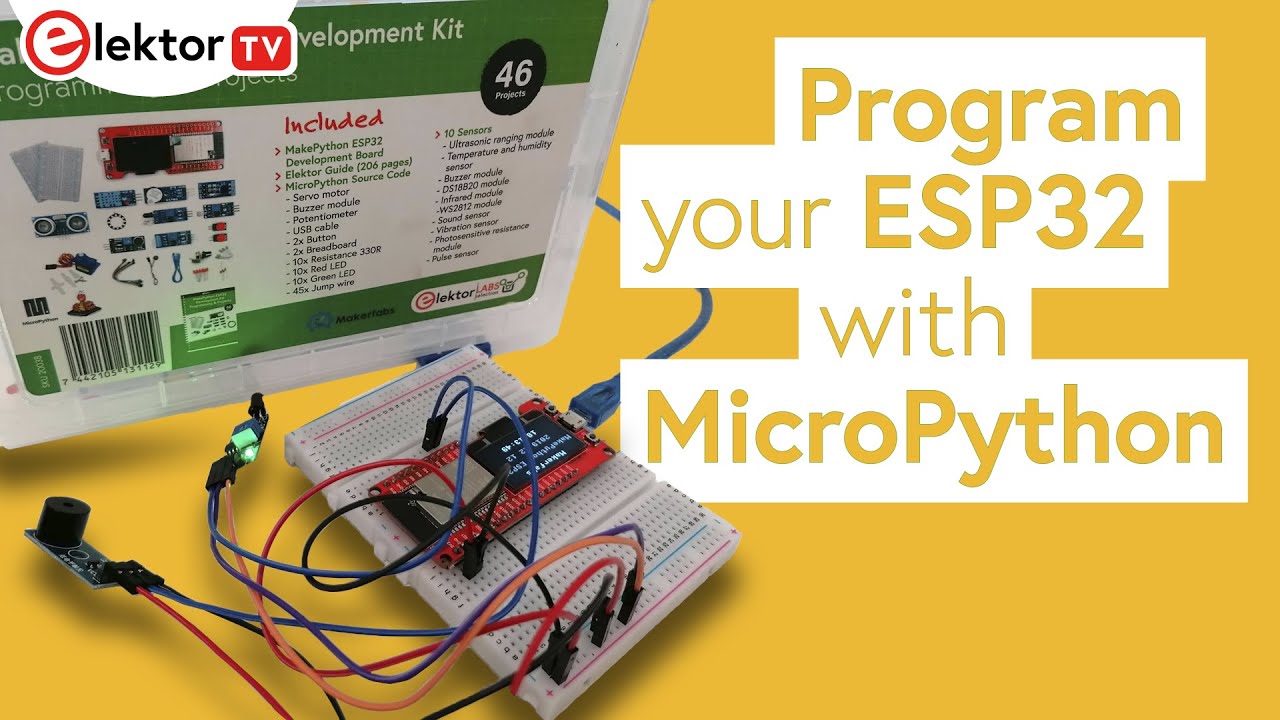 MakePython ESP32 Dev Kit (Part 2): Projects