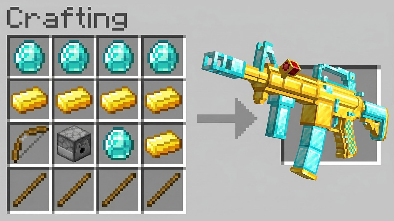 MINECRAFT MA POSSO CRAFTARE LE ARMI