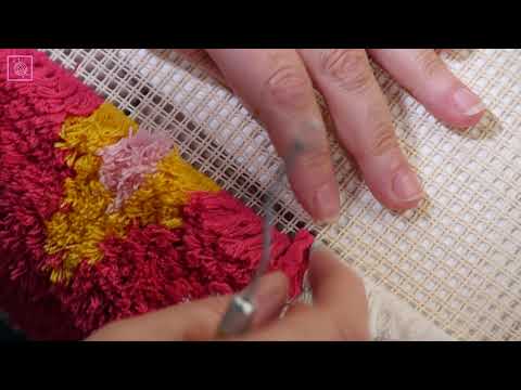 Smyrna - Latch Hooking - Videotutorial