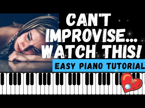 HOW TO CREATE BEAUTIFUL PIANO IMPROVISATION - JUST ONE INTERVAL IS ALL YOU NEED in 2023