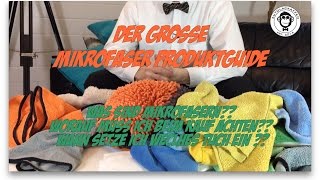 Der große Mikrofasertuch Produktguide und FAQ