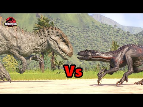 Indominus Rex vs Indoraptor | Jurassic World Evolution 2