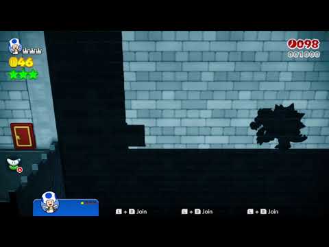 Super Mario 3D World (Switch) 10-4 Itemless Speedrun - Time: 13 (TWR)