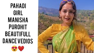  Beautiful Pahadi Girl Manisha Purohit Dance Vedio