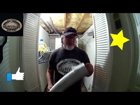 Replacing dryer vent hose (diy)
