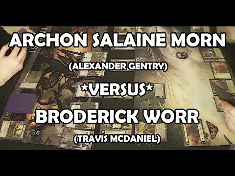Archon Salaine Morn versus Broderick Worr - Warhammer 40,000: Conquest