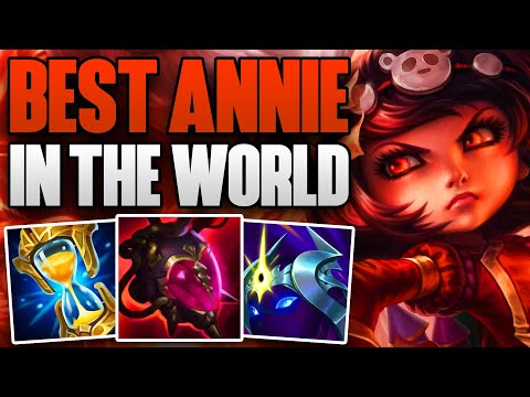 RANK 1 ANNIE IN THE WORLD FULL MID GAMEPLAY | CHALLENGER ANNIE MID | Patch 14.6 S14