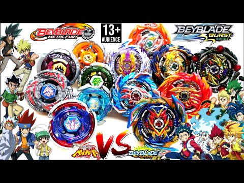 4 SEASONS BLADERS vs BEYBLADE BURST SURGE SPARKING -TEAM BATTLE GENERATIONS: 4D vs BURSTベイブレードバースト超王