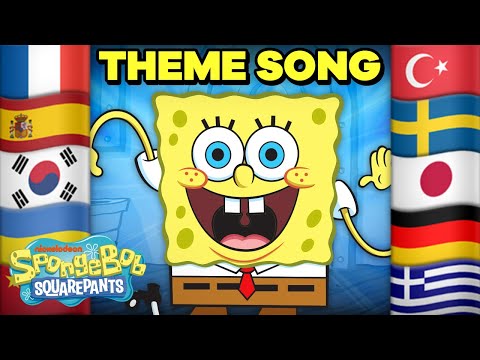 SpongeBob Theme Song in 27 Different Languages! 🌎 | SpongeBob