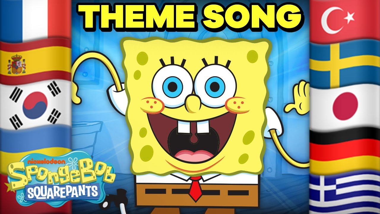 SpongeBob Theme Song in 27 Different Languages! 🌎 | SpongeBob