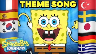 SpongeBob Theme Song in 27 Different Languages! 🌎 | SpongeBob