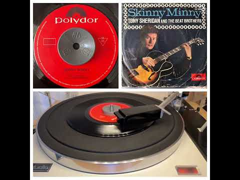 Tony Sheridan And The BEAT BROTHERS: Skinny Minny, 1962 (Polydor 52324 A) Beat Rock&Roll 1960s