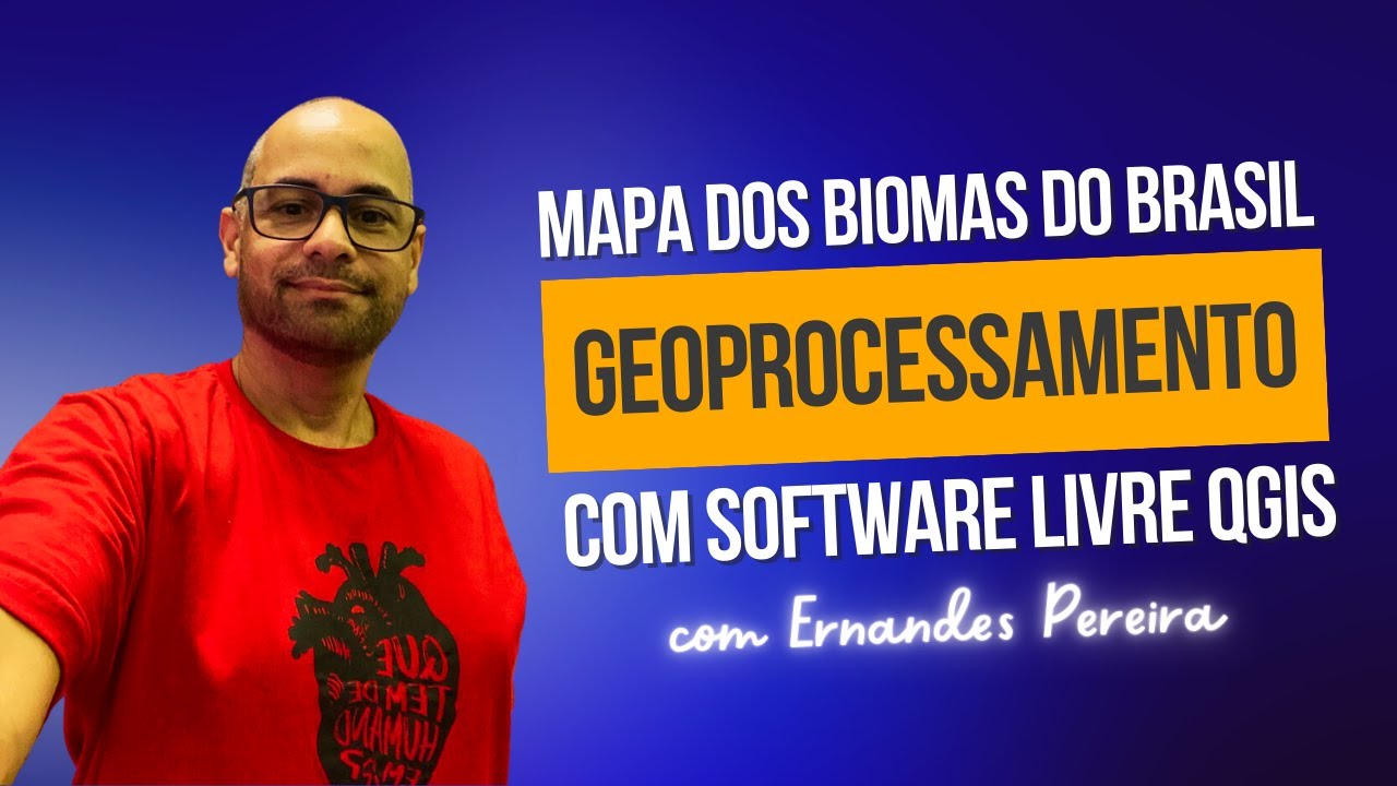 Mapas dos Biomas do Brasil - Geoprocessamento com software livre Qgis